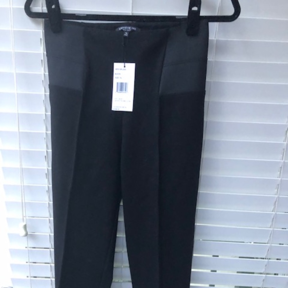 NWT! LAFAYETTE 148NY PANTS  XL  BLACK